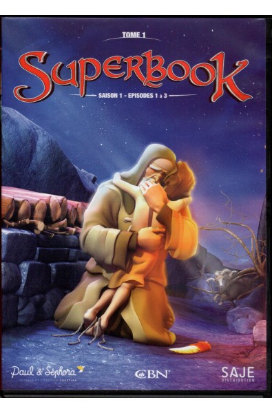DVD - Superbook Saison 1 - Episodes 1 - 3