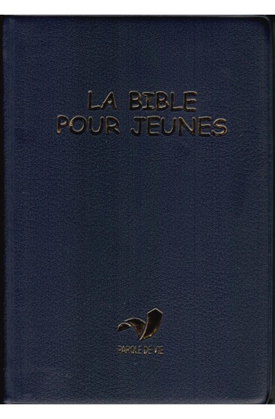 Bible PDV pour jeunes vinyle bleue