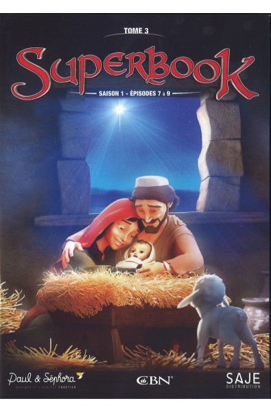 DVD - Superbook Saison 1 - Episodes 7 - 9