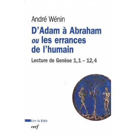 D'Adam à Abraham ou les errances de l'humain