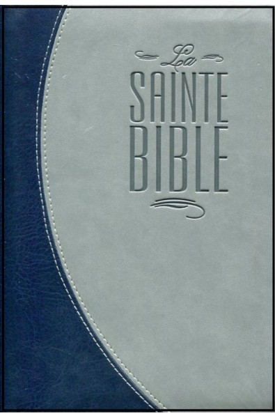 Bible Segond 21, Duo Bleu-Gris, tr. argent