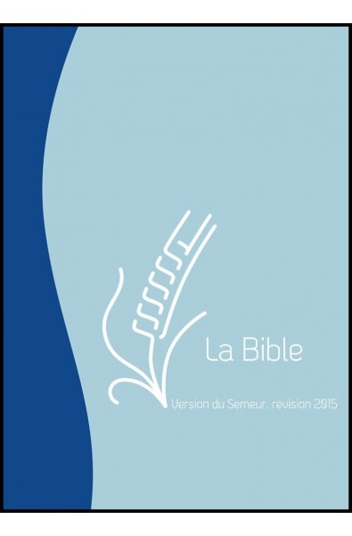 Bible du Semeur 2015, bleu, souple