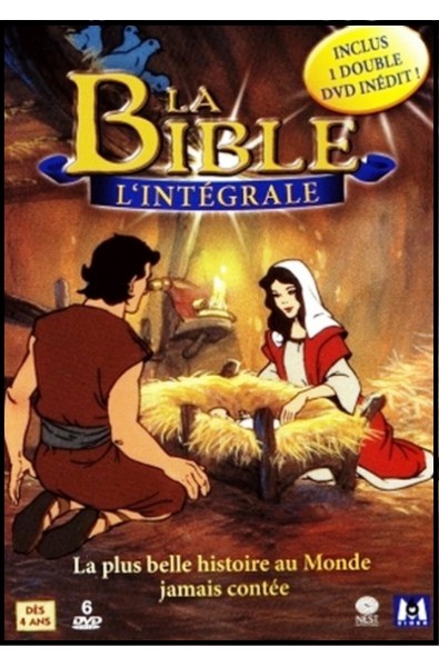 Coffret 6 DVD - Bible intégrale en dessins animés