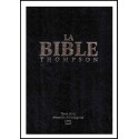 Bible NBS Thompson , Onglets, Rigide Noire, Tr. blanche