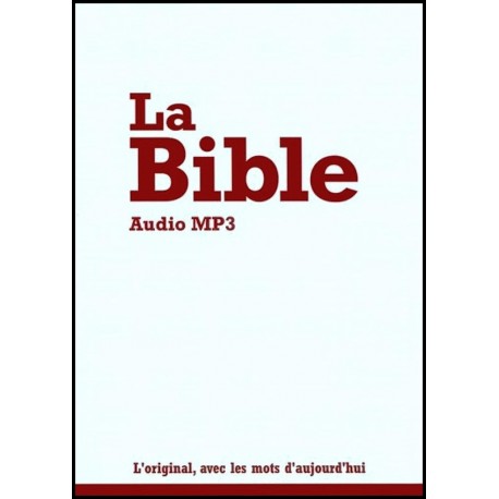 CD-Audio-MP3 - Bible Segond 21 