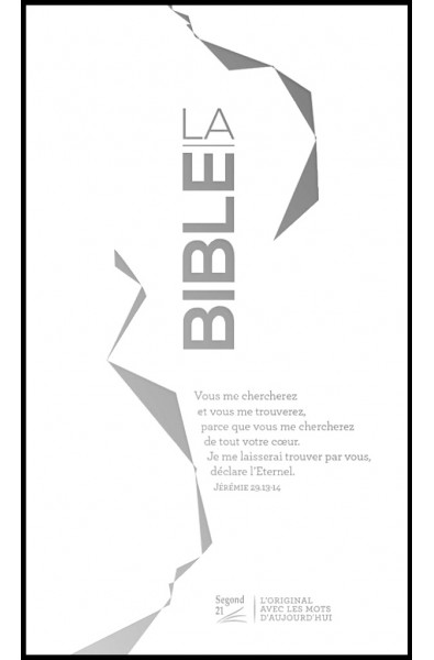Bible Segond 21 Slim Reliée Argentée