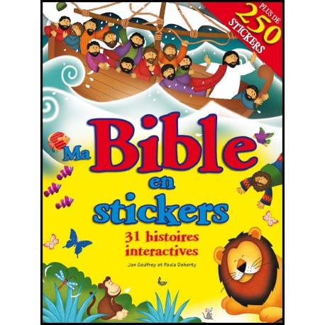 Ma Bible en stickers - 31 histoires interactives
