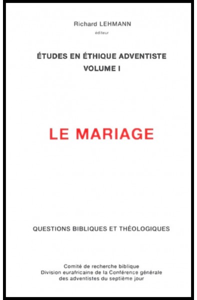 Le mariage Vol.1