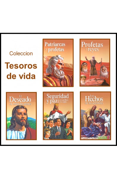 Coleccion Tesoros de vida (5 tomos)