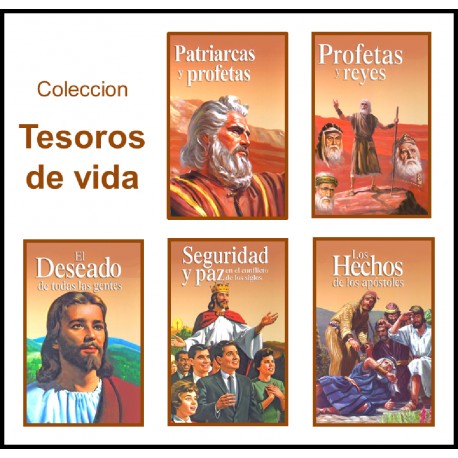 Coleccion Tesoros de vida (5 tomos)