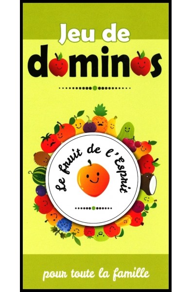 Jeu de dominos - Le fruit de l'Esprit