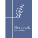 Bible du Semeur d'étude Nouvelle édition - bleu - fermeture éclair