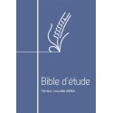 Bible Semeur d'étude Nouvelle édition - bleu - fermeture éclair