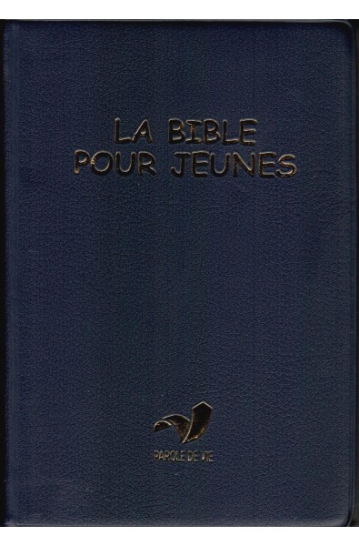 Bible PDV pour jeunes vinyle bleue