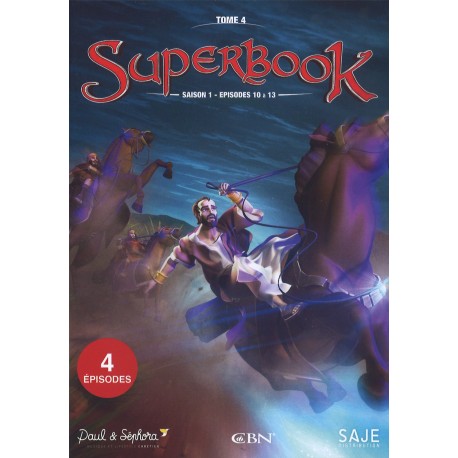 DVD - Superbook Saison 1 - Episodes 10 - 13