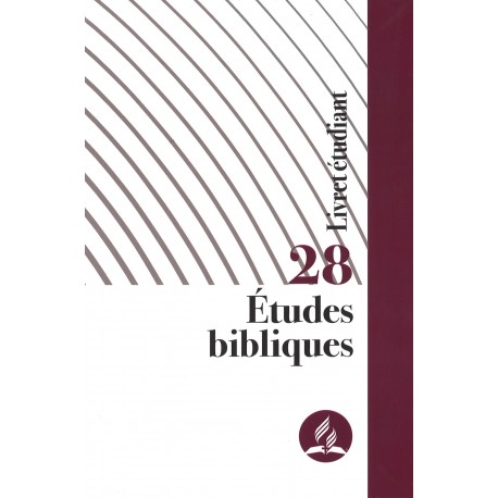 28 études bibliques - Livret étudiant