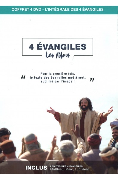 DVD coffret - 4 évangiles - Les films