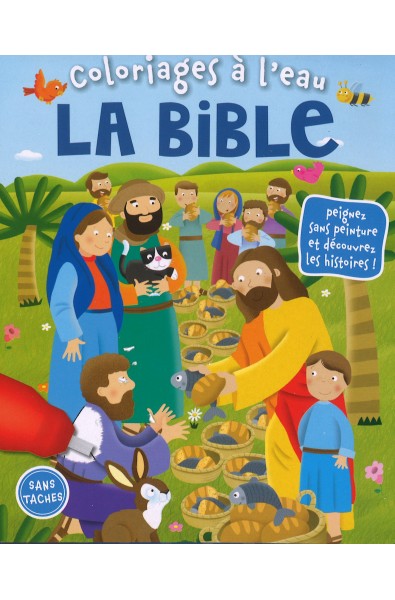 Coloriages à l'eau - Bible, la