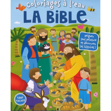 Coloriages à l'eau - Bible, la