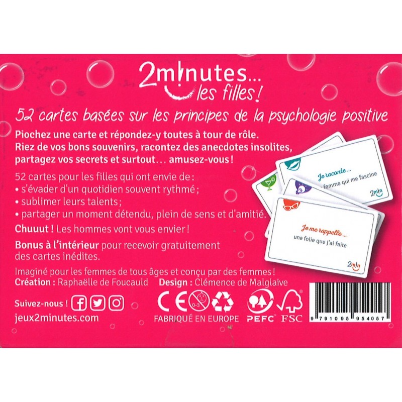 2 minutes les filles ! Pour diminuer la charge mentale - Jeux 2 Minutes