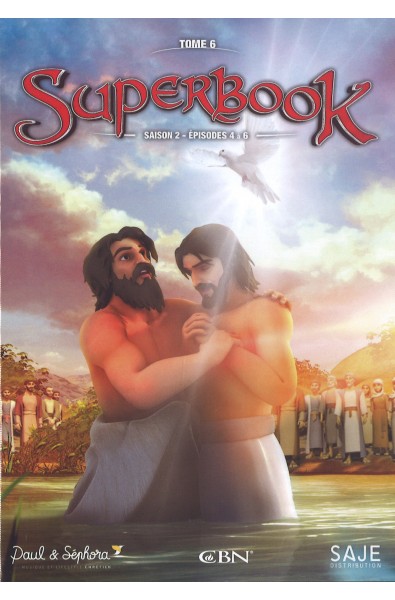 DVD - Superbook Saison 2 - Tome 6 Episodes 4-6