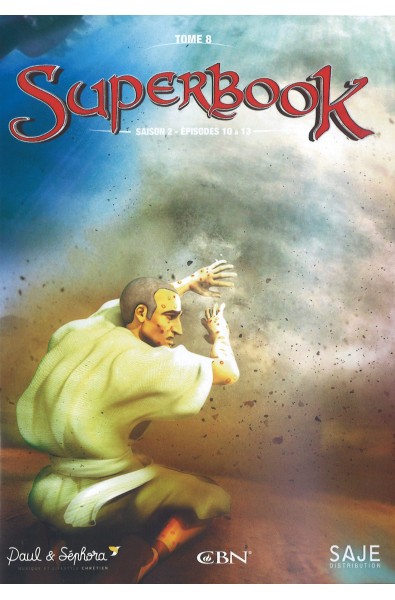 DVD - Superbook 8  Saison 2- Tome 8 Episodes 10-13