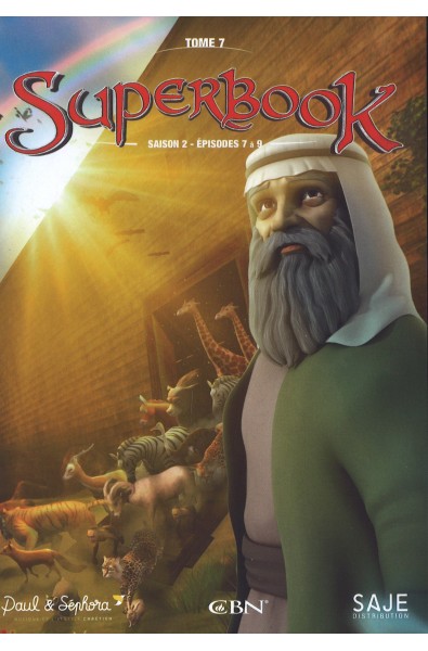 DVD - Superbook 7 (saison 2- épisodes 7-9)