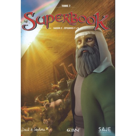 DVD - Superbook 7 (saison 2- épisodes 7-9)