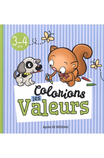 Colorions les valeurs - 3-4 ans