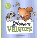 Colorions les valeurs - 3-4 ans