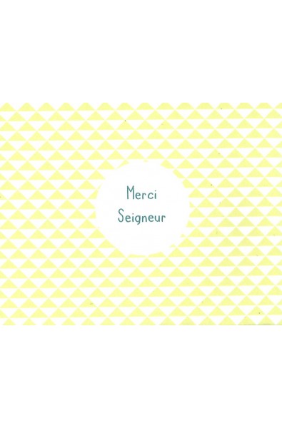 Enveloppe "Merci Seigneur"