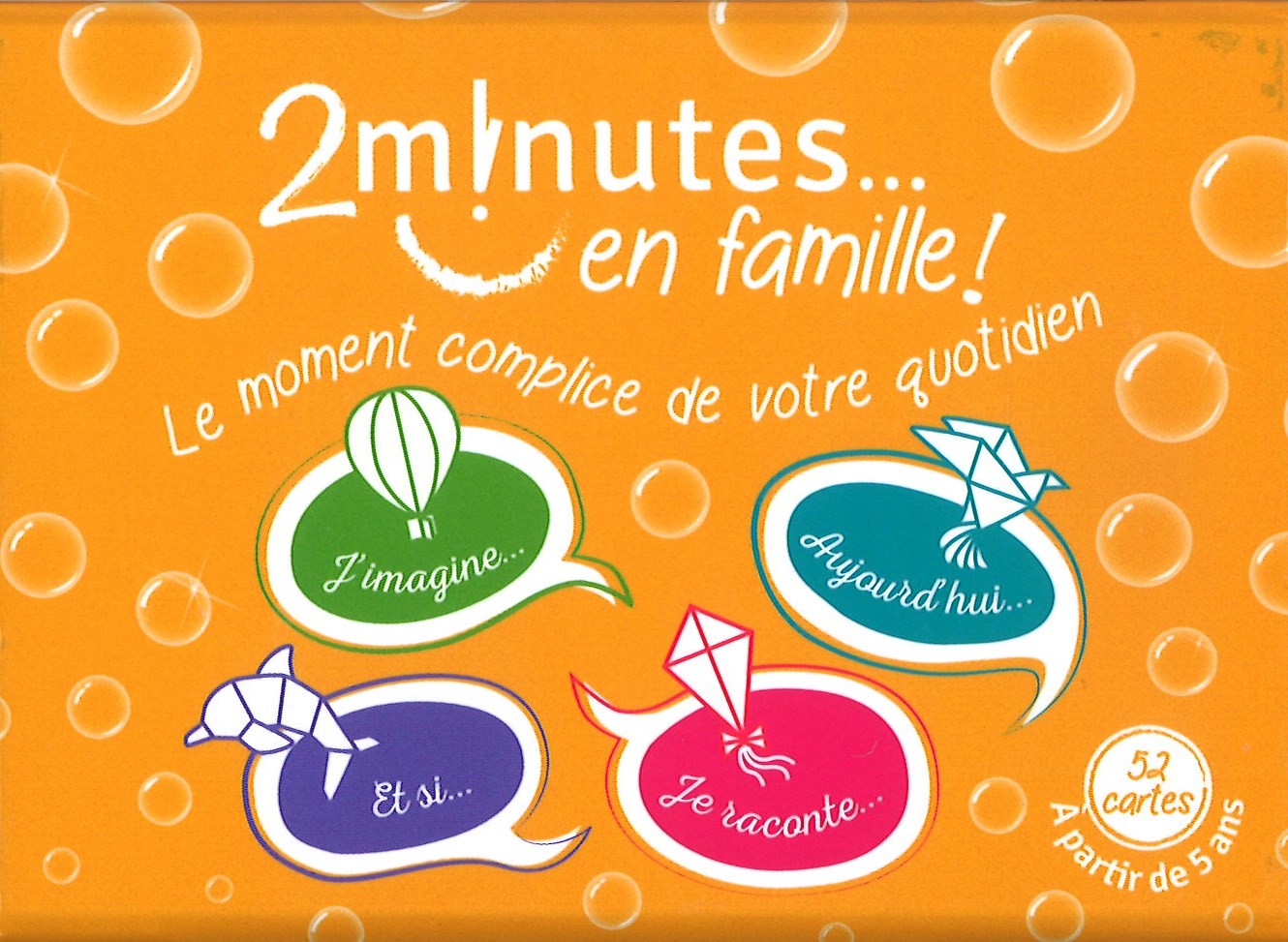 2 Minutes de Bonheur en Famille !® Le Jeu de Cartes Familial