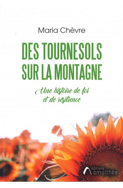 Des tournesols sur la montagne