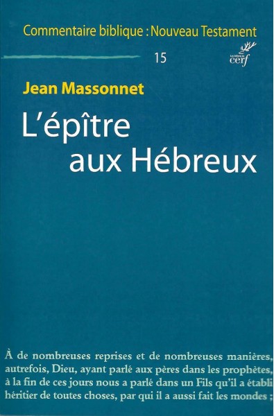 Epître aux Hébreux, L'