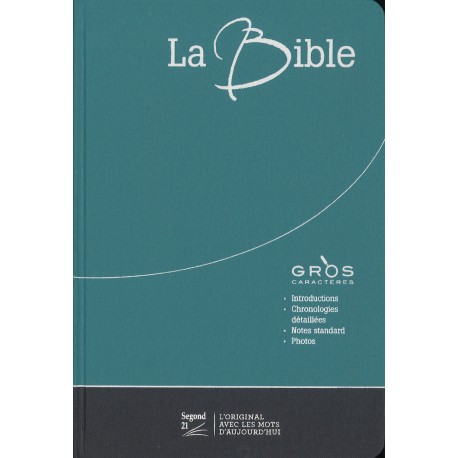 Bible Segond 21 gros caractères, illustrée, fleurie, rose, rigide -  Librairie Vie et Santé