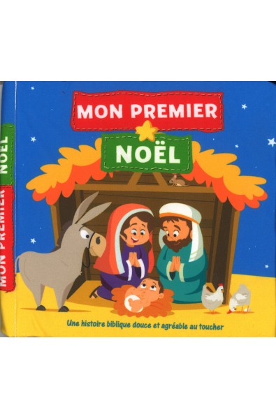 Mon premier Noë l- Livre tissu