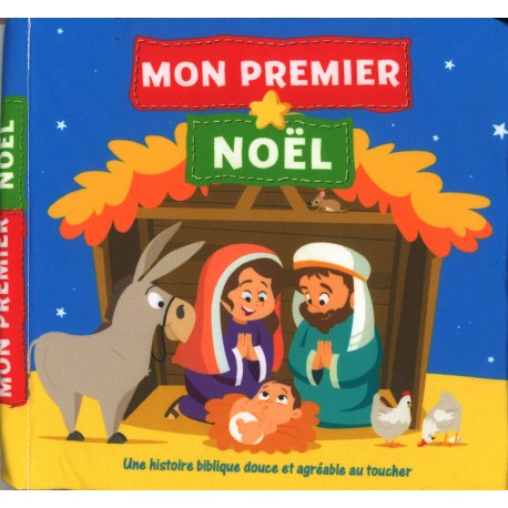 Mon premier Noël- livre tissu