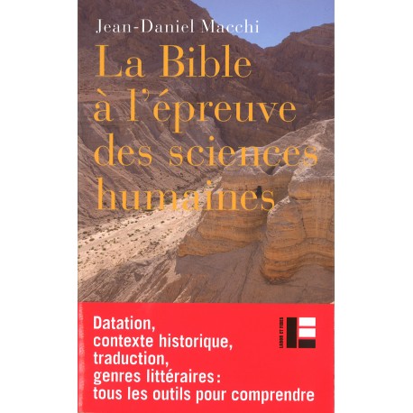 La Bible à l'épreuve des sciences humaines