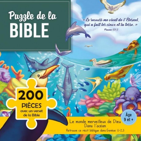 Puzzle "Le secours me vient de l'Eternel"