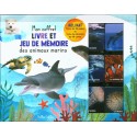 Mon coffret - "Livre et jeu de mémoire" des animaux marins