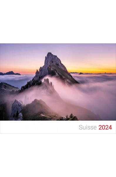 Calendrier à suspendre "Suisse 2024"