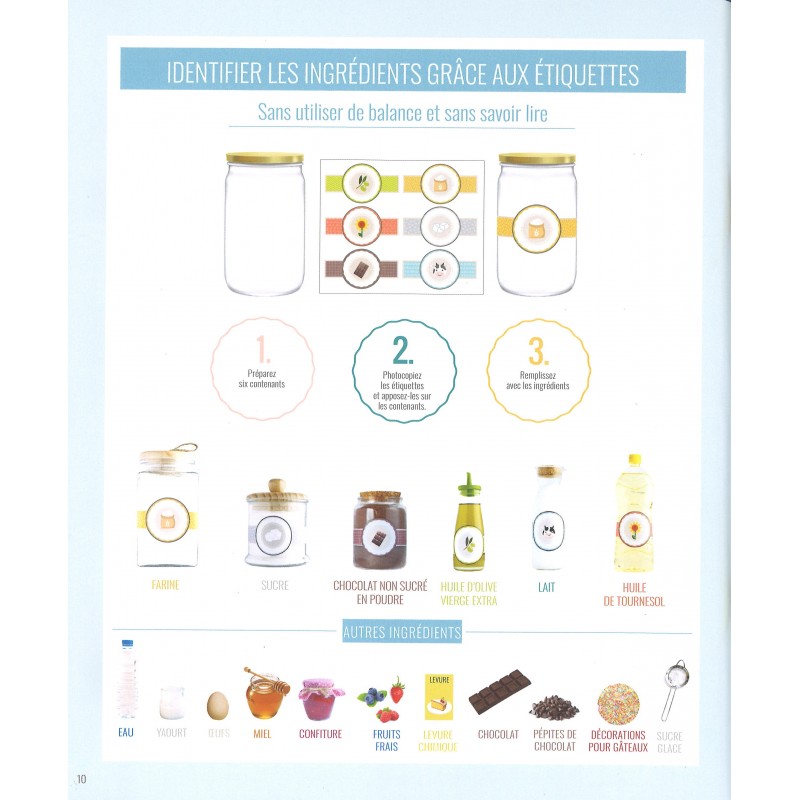 KATIA CASPRINI - ROBERTA GUIDOTTI - Moi je cuisine tout seul ! : spécial  pâtisseries : recettes faciles tout en images pour cuisiner à partir de 3  ans - Desserts et pâtisserie 