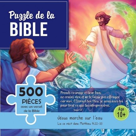 Puzzle - Jésus marche sur l'eau