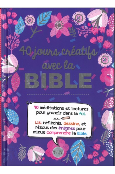 40 jours créatifs avec la BIBLE