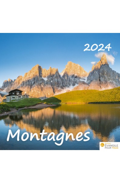 Calendrier "Montagnes" 2024