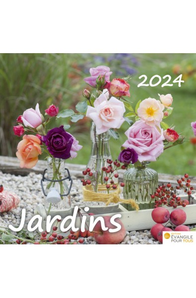 Calendrier "Jardins" 2024 