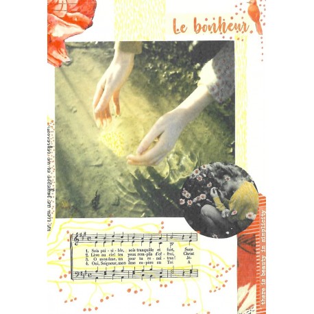 Carte A5 "Bonheur"