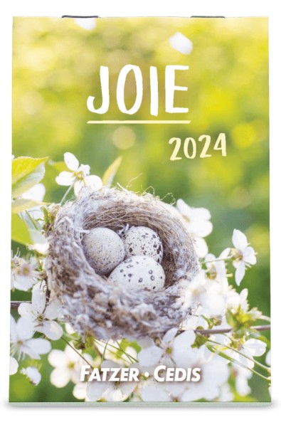 Calendrier mini "Joie" 2024
