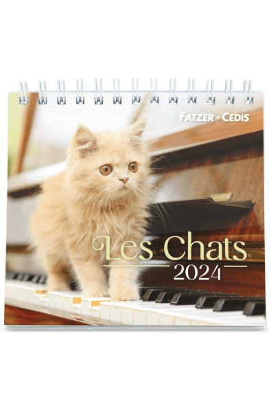 Calendrier "Nos amis les chats" 2024