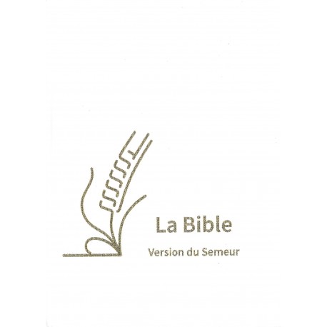 Bible du Semeur 2015 compacte blanche